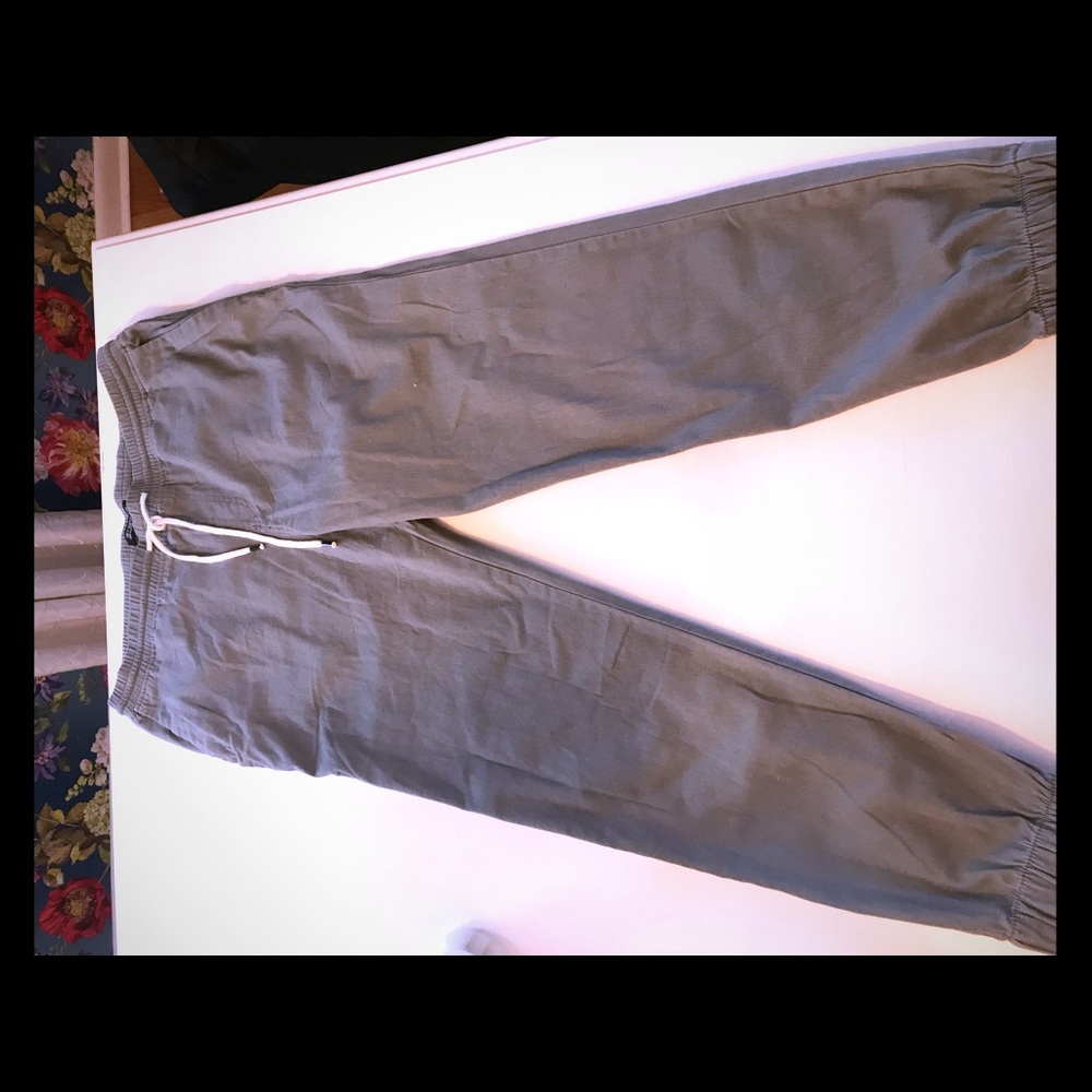 Jogger style khakis